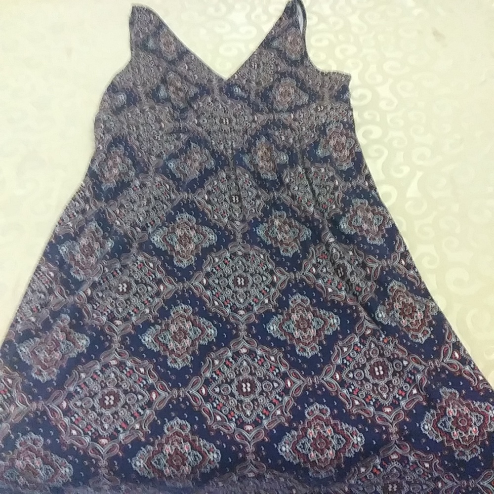 Old navy red and blue sundress